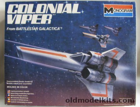 Monogram 1/24 Colonial Viper from Battlestar Galactica, 6027 plastic model kit